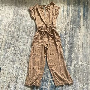 Nude/ Beige Jumpsuit or Full Length Romper